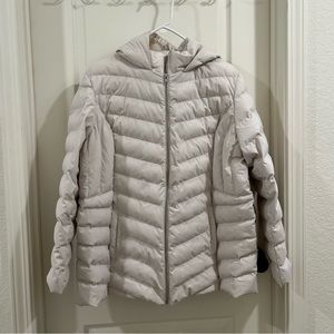 32° brand puffer coat in cream